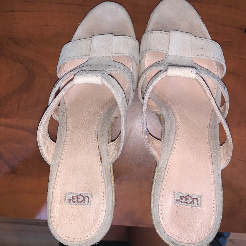 UGG Nude Wedge